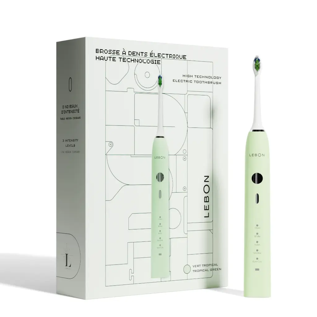 ELECTRIC TOOTHBRUSH: TROPICAL GREEN