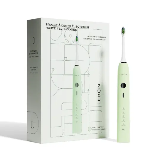[LB003] ELECTRIC TOOTHBRUSH: TROPICAL GREEN