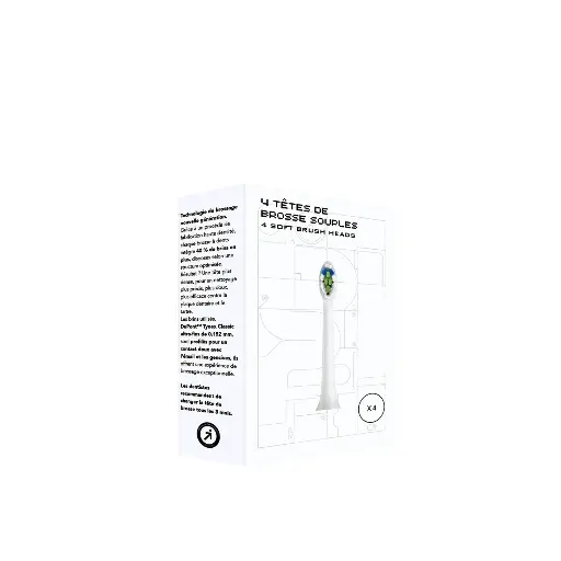 [LB004] RECHARGE TÊTES DE BROSSE x 4